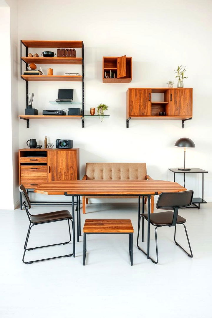 Functional Industrial Furniture - 22 Industrial Interior Design Style Ideas