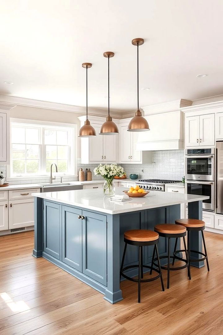 Functional Kitchen Island Design - 22 coastal kitchen ideas