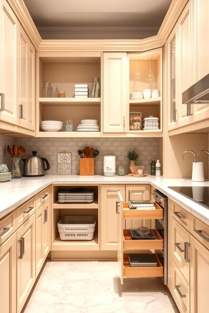 Functional Layouts - 22 Kitchens With Beige Kitchen Cabinets