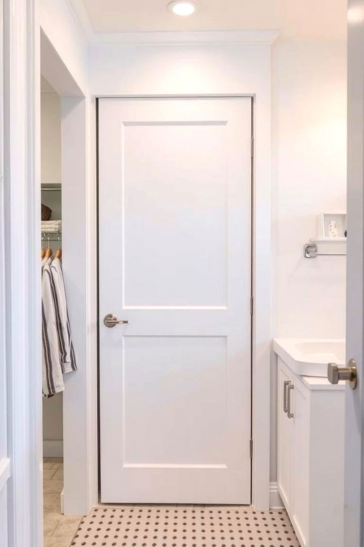 Functional Partitioning - 22 Bathroom Pocket Door Ideas