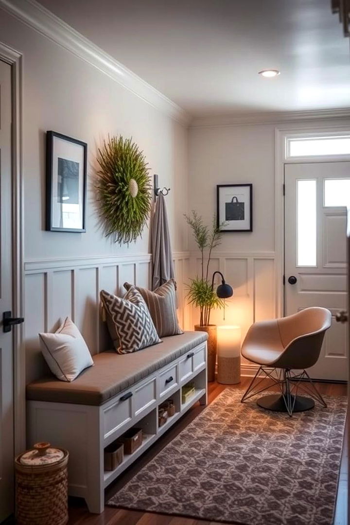 Functional Seating Options - 22 Entryway Ideas
