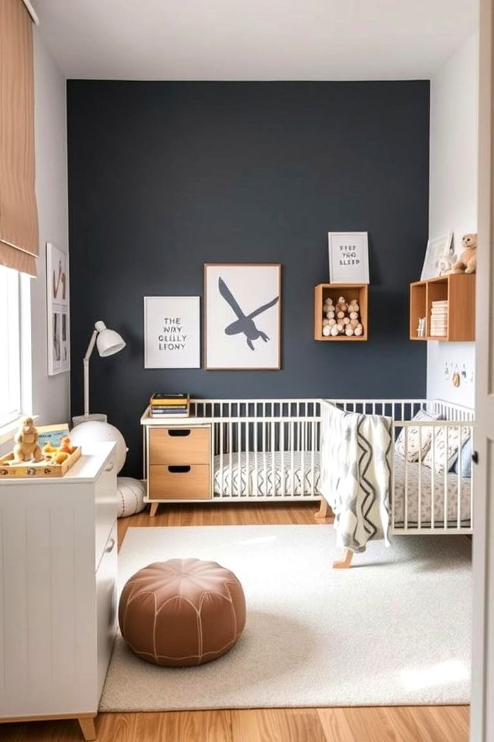 Functional Space Organization - 22 Mid-century Modern Nursery Ideas