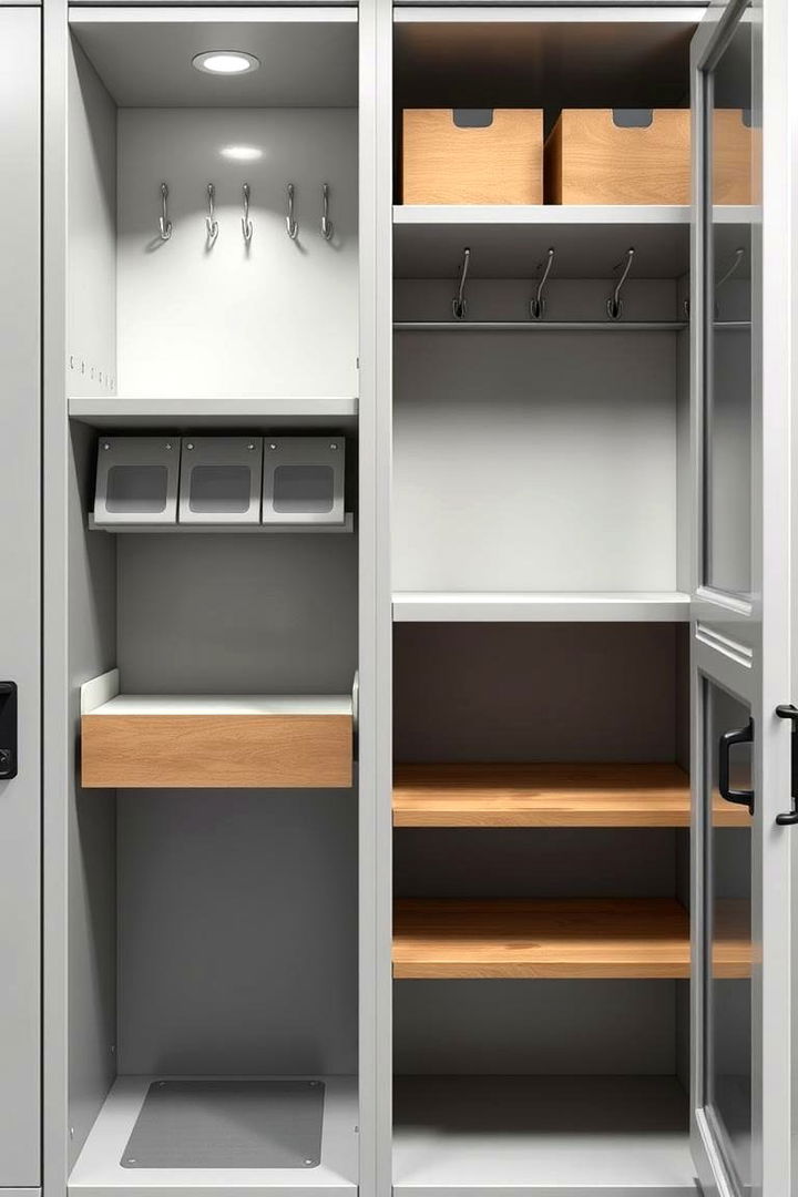 Functional Storage Solutions - 22 Locker Decor Ideas