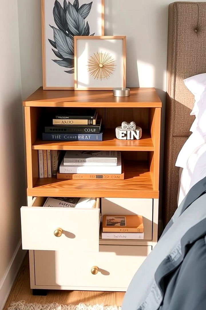 Functional Storage Solutions - 22 Nightstand Decor Ideas
