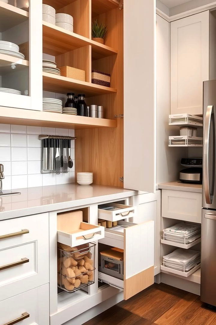 Functional Storage Solutions - 22 Summer Kitchen Ideas