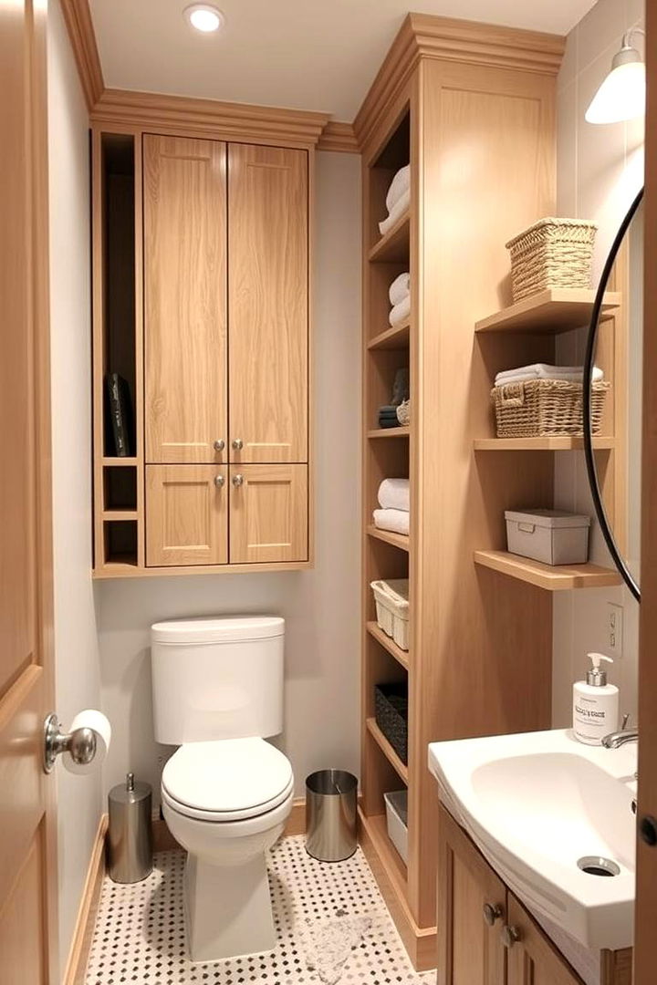Functional Storage Solutions - 22 Guest Bathroom Ideas