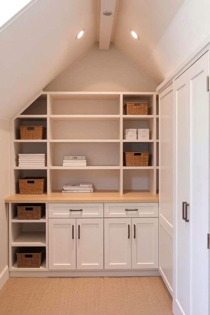 Functional Storage Space Attic - 22 attic room ideas
