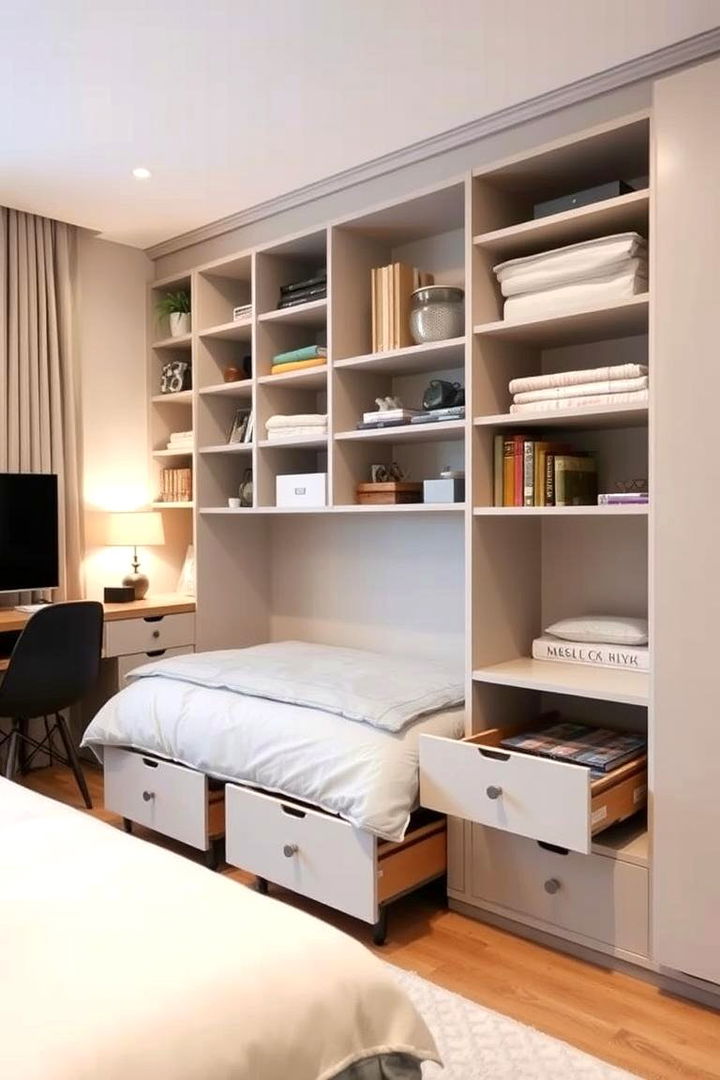 Functional Storage and Organization - 22 Girl Room Ideas for 10-year-olds