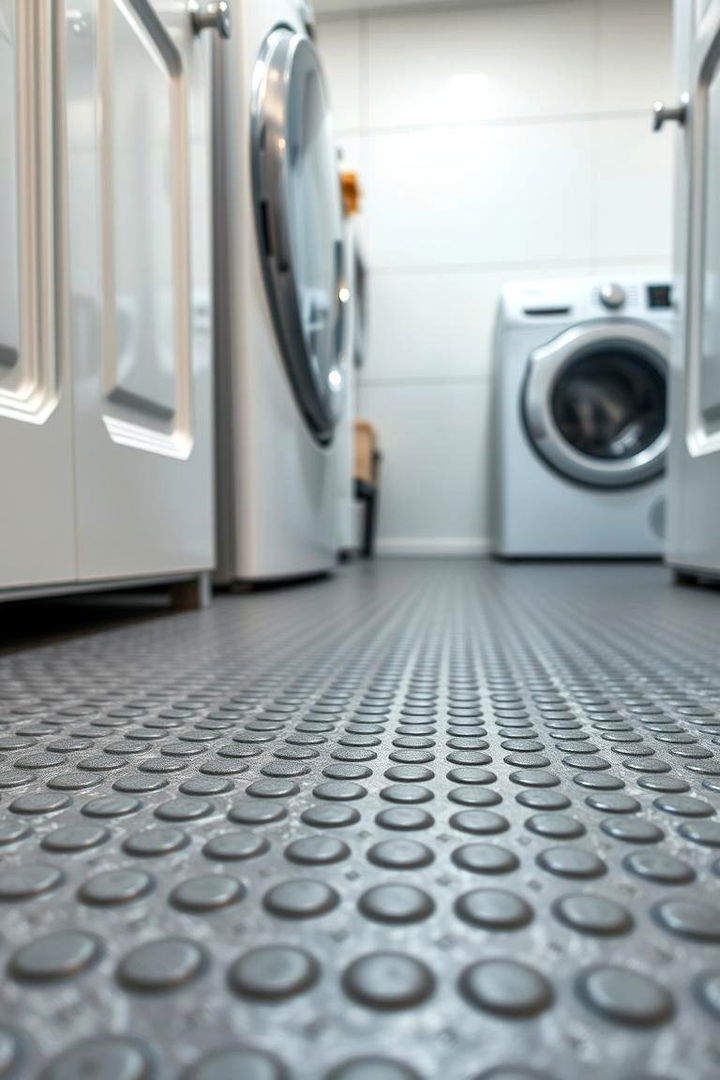 Functional Textured Flooring - 22 Laundry Room Floor Ideas