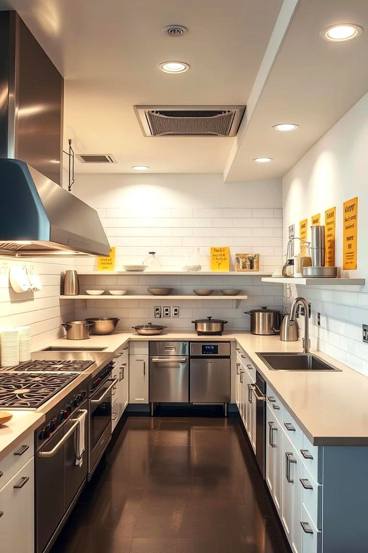 Functional Work Zones Layout - 22 Open Kitchen Ideas