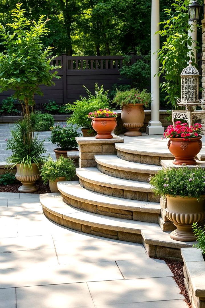 Functional and Aesthetic Harmony - 22 Patio Steps Ideas