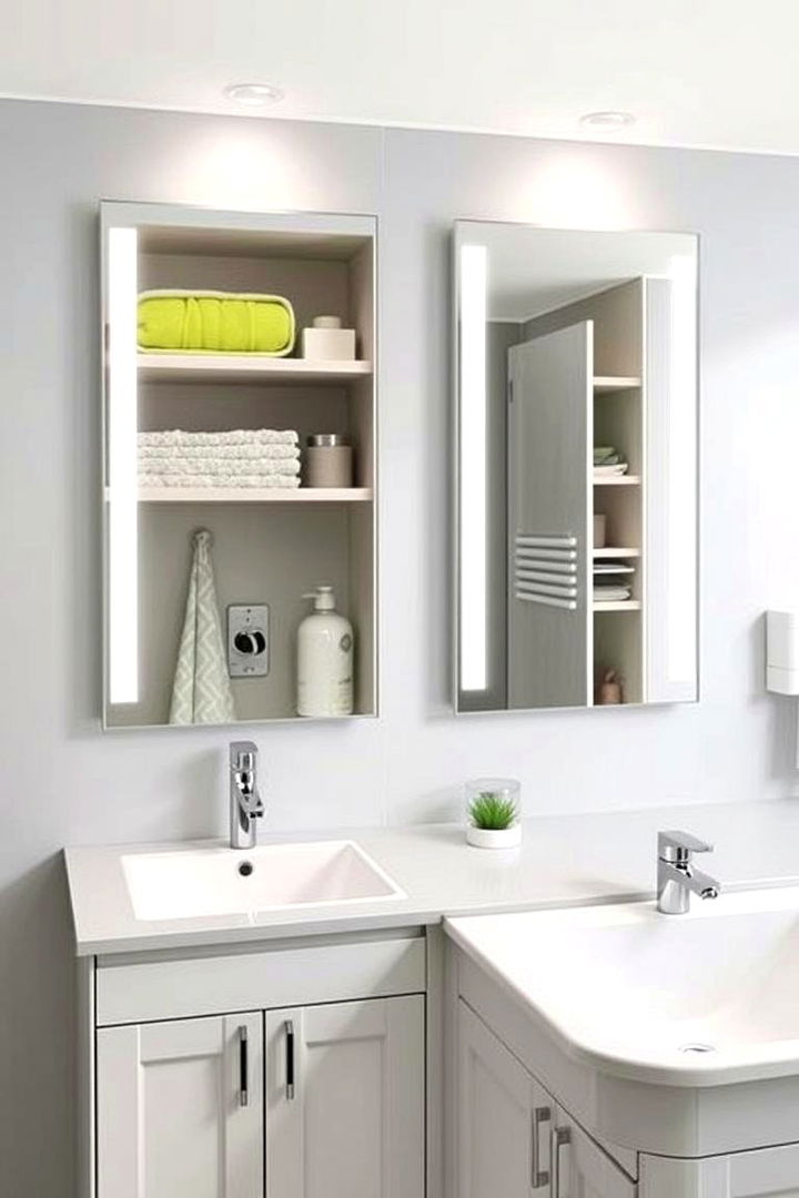 Functional and Fresh Spaces - 22 Green and Grey Bathroom Ideas