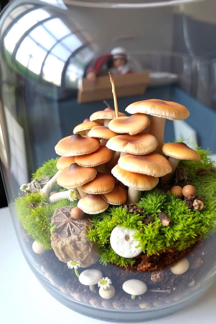 Fungi Garden Terrarium - 22 Terrarium Ideas