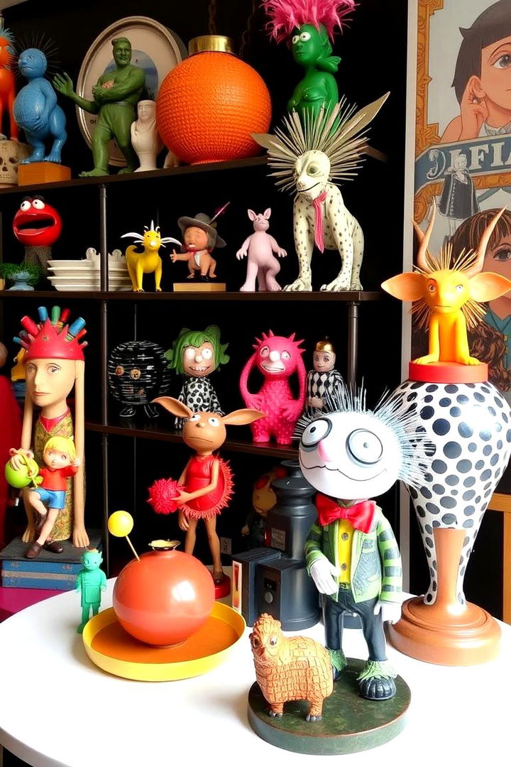 Funky Accessories to Spark Conversation - 22 Eclectic Living Room Ideas