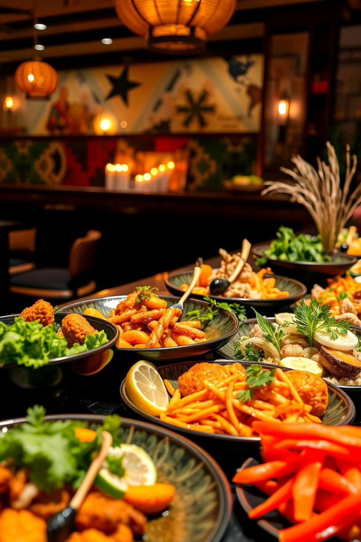 Fusion Cuisine Creations - 22 Wedding Food Ideas