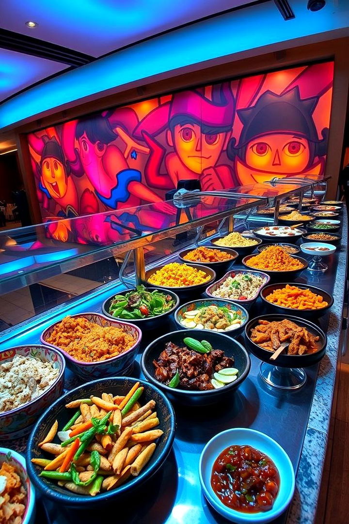 Fusion Flavors Buffet - 22 Wedding Buffet Ideas