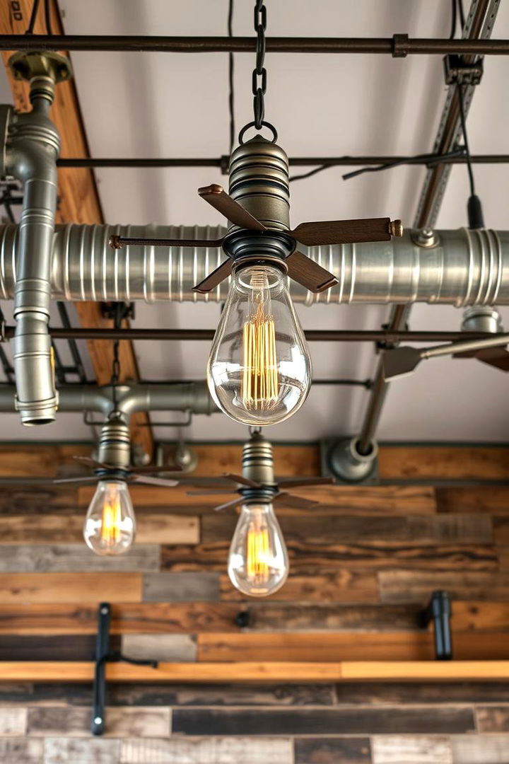 Fusion of Industrial and Rustic - 22 Eclectic Interior Design Ideas