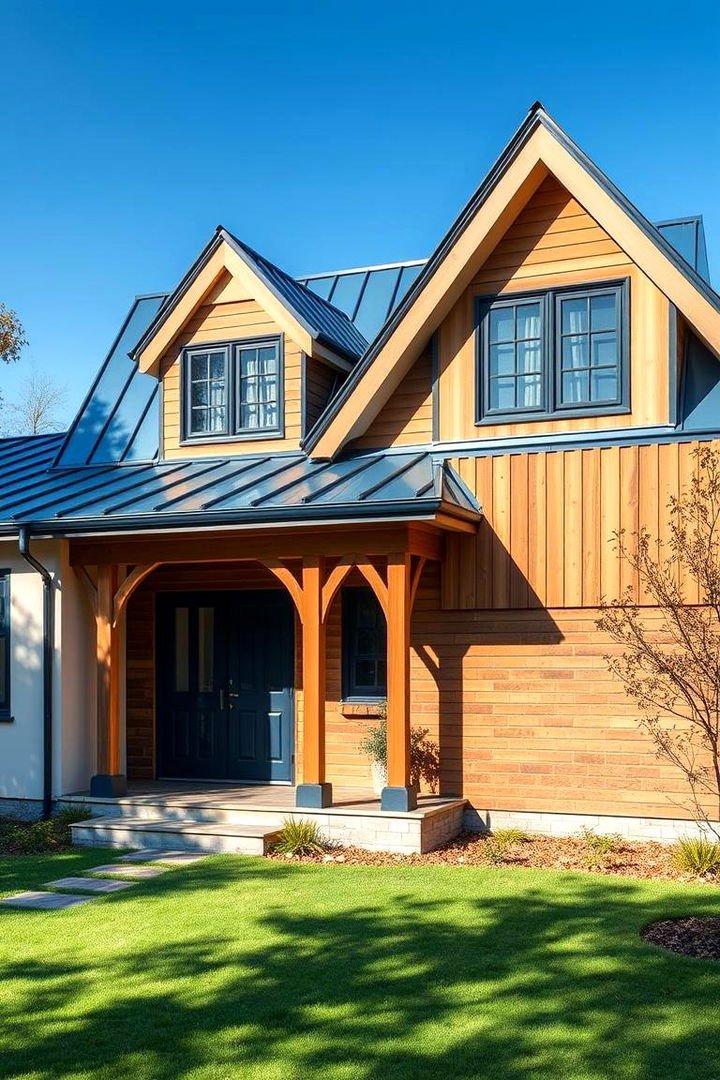 Fusion of Tradition and Modernity - 22 houses with blue metal roofs