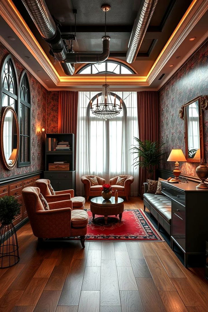 Fusion of Vintage Glam - 22 Glam Interior Design Ideas