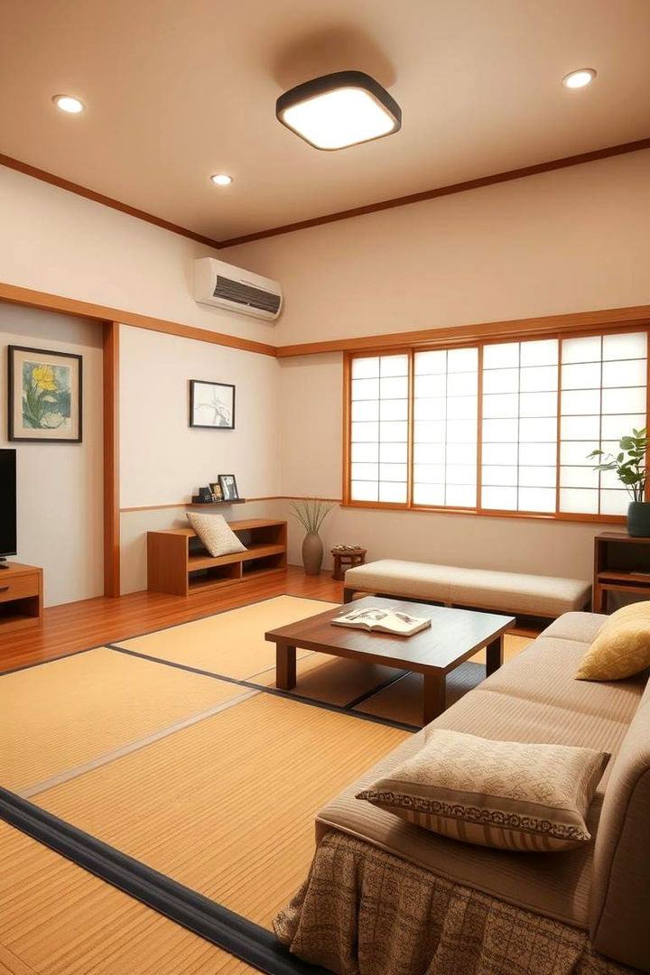 Futon and Low Seating - 22 Japanese Style Living Room Ideas