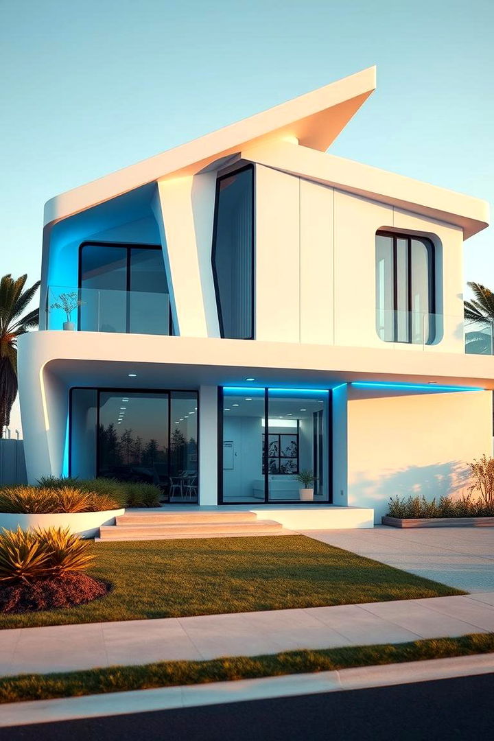 Future Forward Design - 22 light blue house exterior ideas