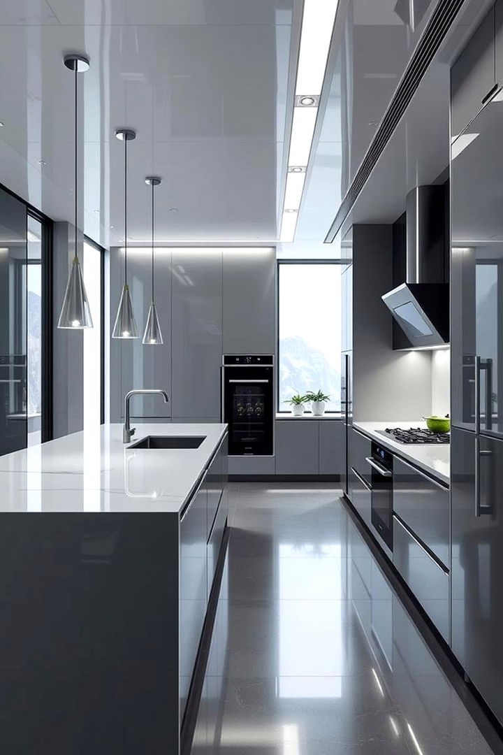 Future Forward Gray Kitchen Designs - 22 Gray Kitchens