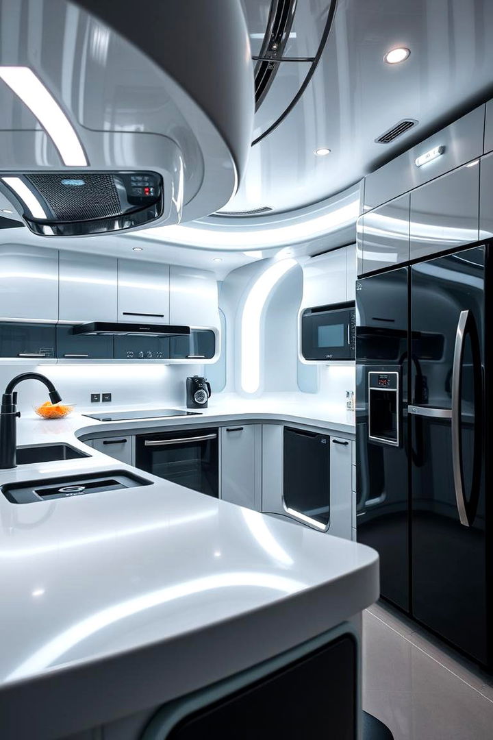 Future Forward and Innovative Designs - 22 Kitchen With Black Appliances
