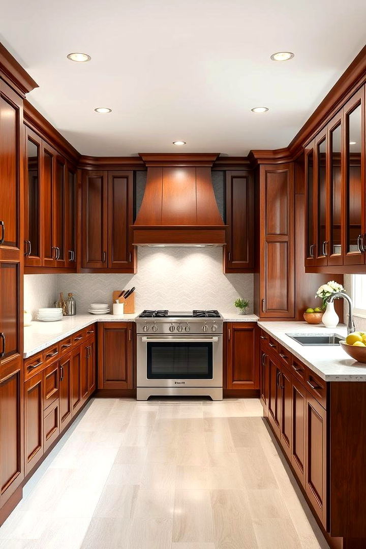 Future Proof Design Trends - 22 Natural Cherry Kitchen Cabinets
