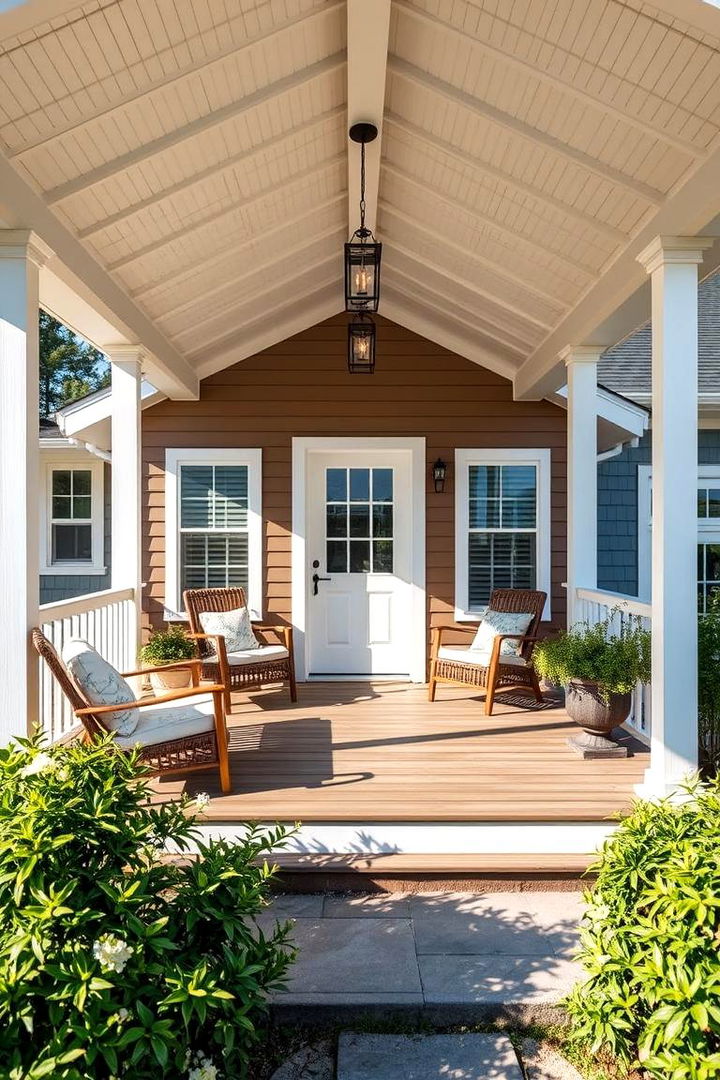 Future Ready Adaptability - 22 Shed Roof Porch Design Ideas