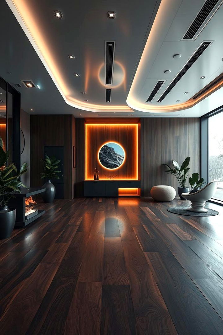 Future Trends Evolving Floor Aesthetics - 22 Dark Walnut Floors for Rooms