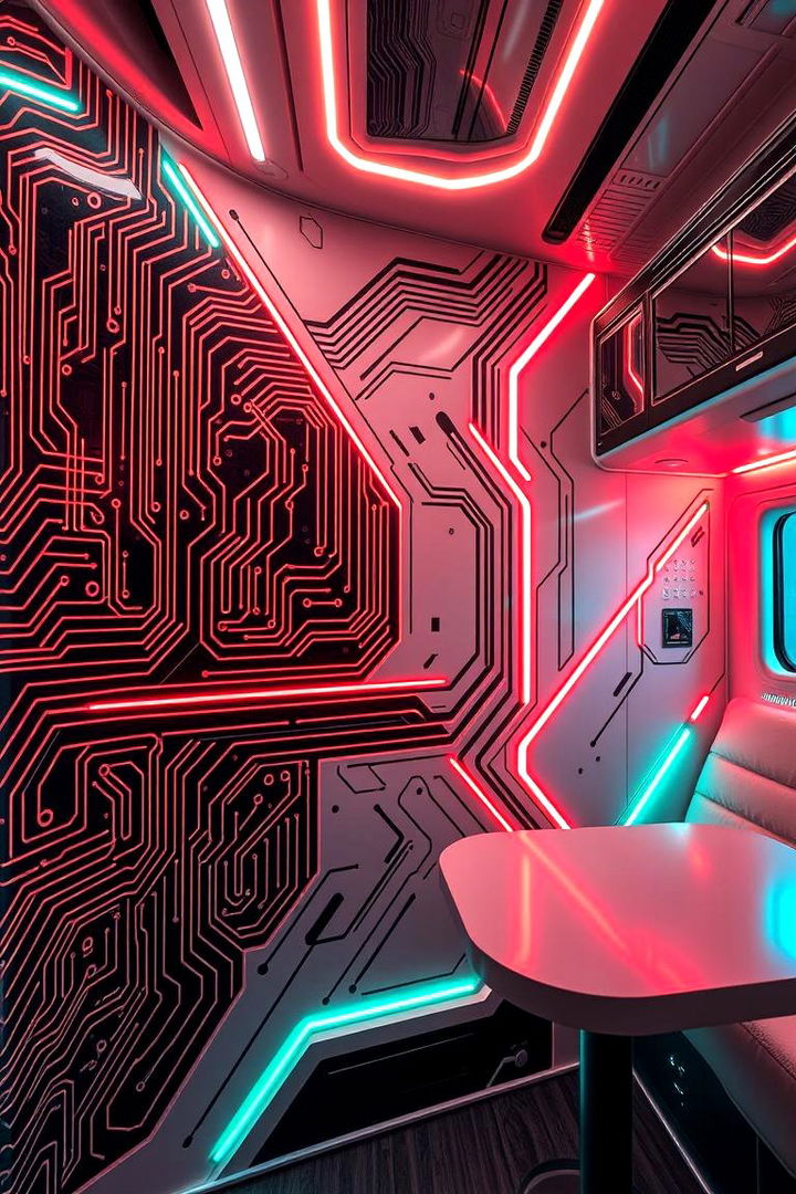Futuristic Circuit Patterns - 22 Rv Wallpaper Ideas