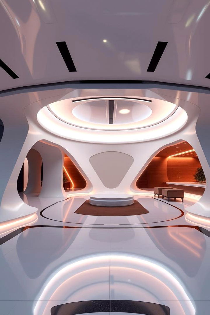 Futuristic Edge with Subtle Chocolate Accents - 22 Chocolate Brown House Exterior Design Ideas