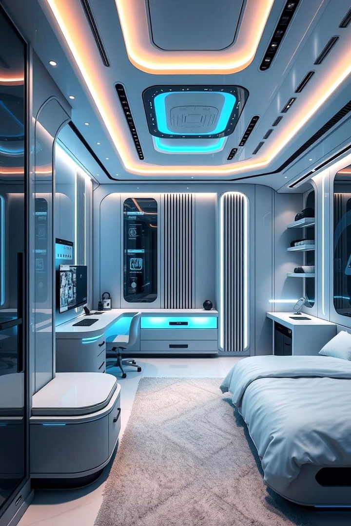 Futuristic Elements - 22 Boys Room Ideas