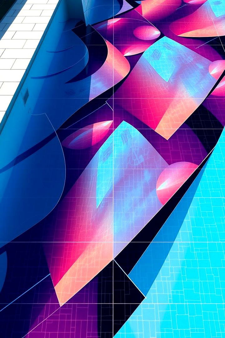 Futuristic Flair - 22 Pool Tile Ideas