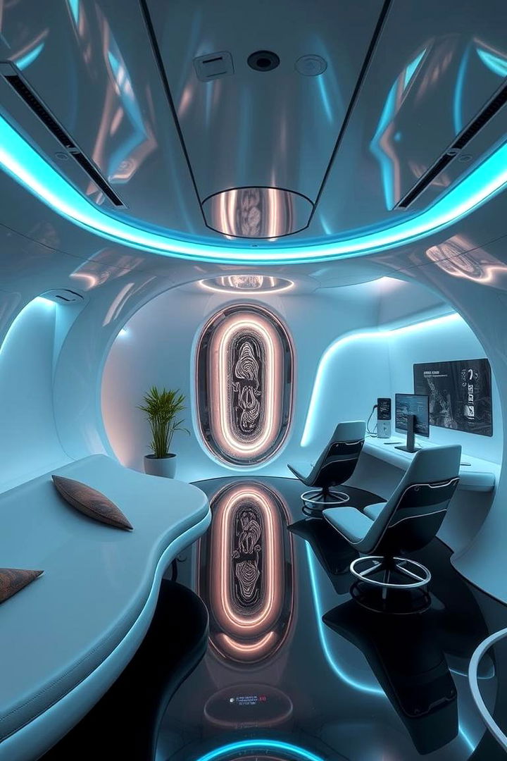 Futuristic Interior Elements - 22 Contemporary Interior Design Style Ideas