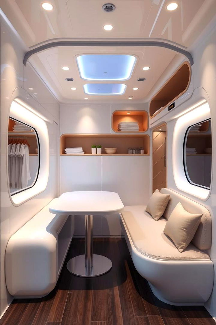 Futuristic Space Saving Furniture - 22 2200s Interior Design Ideas