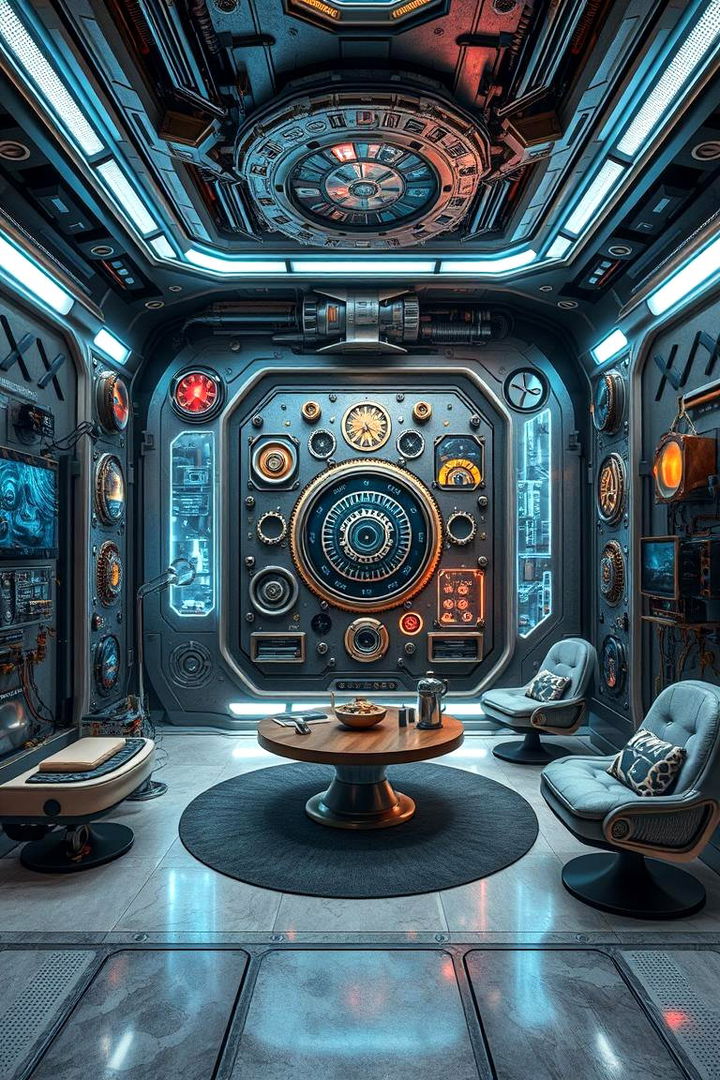 Futuristic Steampunk Fusion - 22 Steampunk Bedroom Ideas