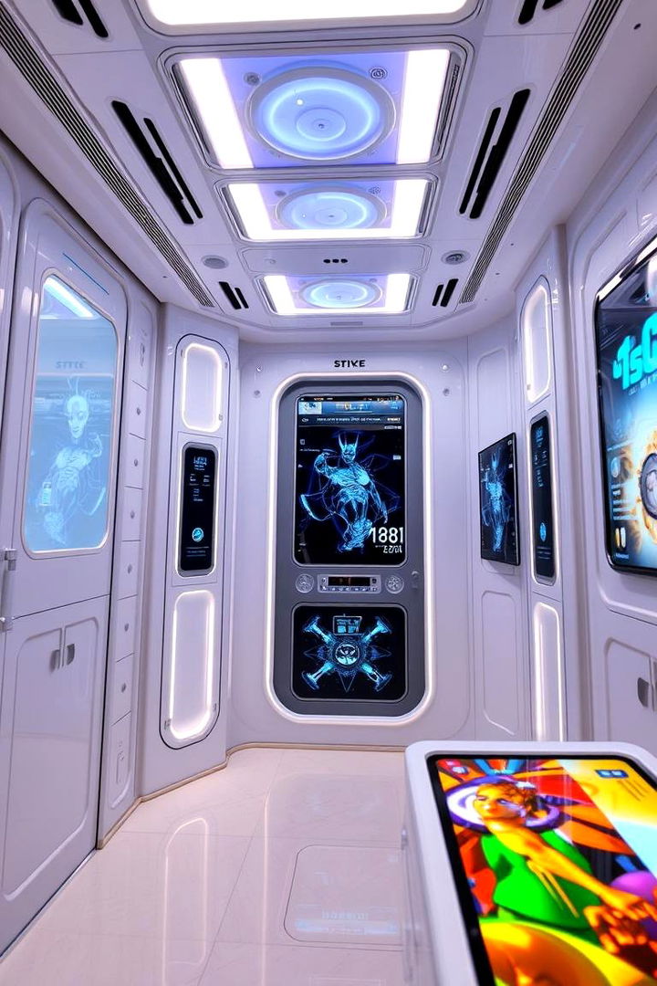 Futuristic Technology Fixtures - 22 Space-themed Room Ideas