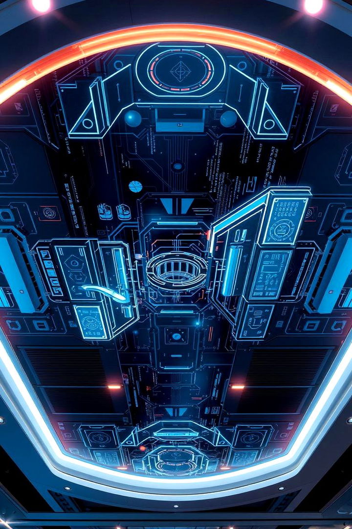 Futuristic Trends in Ceiling Murals - 22 Ceiling Murals