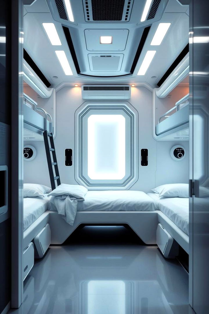 Futuristic and Sleek Bunk Room Trends - 22 bunk room ideas