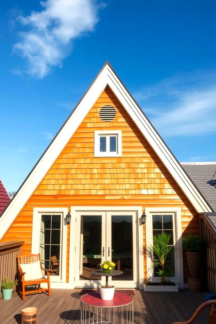 Gabled Roof Ambiance - 22 Deck Roof Ideas