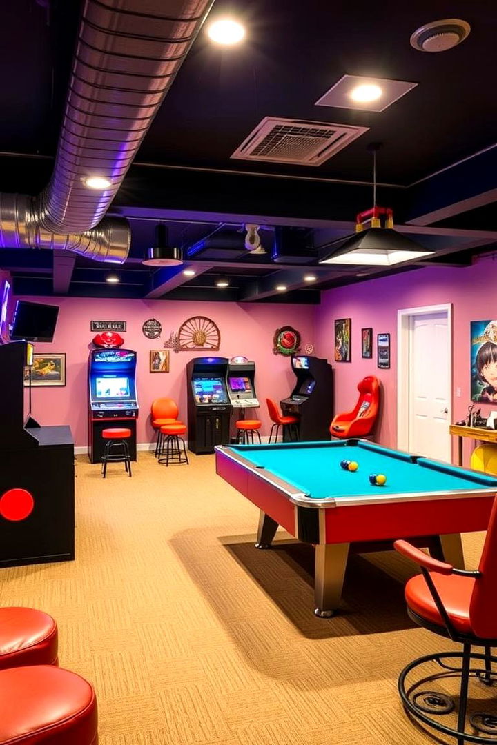 Game Room Fun - 22 basement decorating ideas