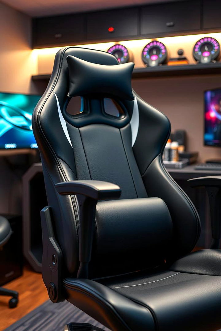 Gamers Ergonomic Chair - 22 Man Cave Seating Ideas
