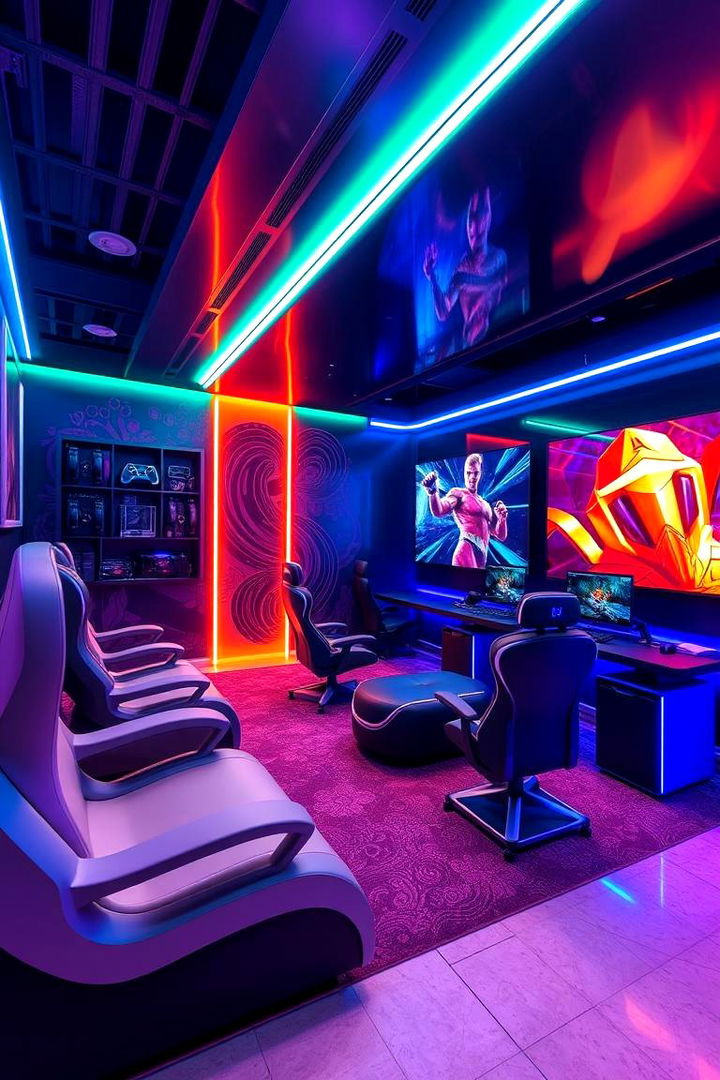 Gaming Paradise Retreat - 22 Teen Hangout Room Ideas
