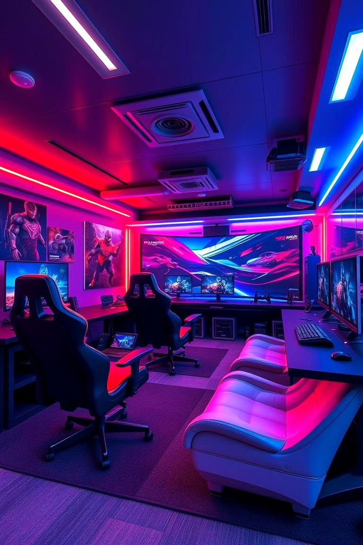 Gaming Paradise - 22 Man Cave Bedroom Ideas