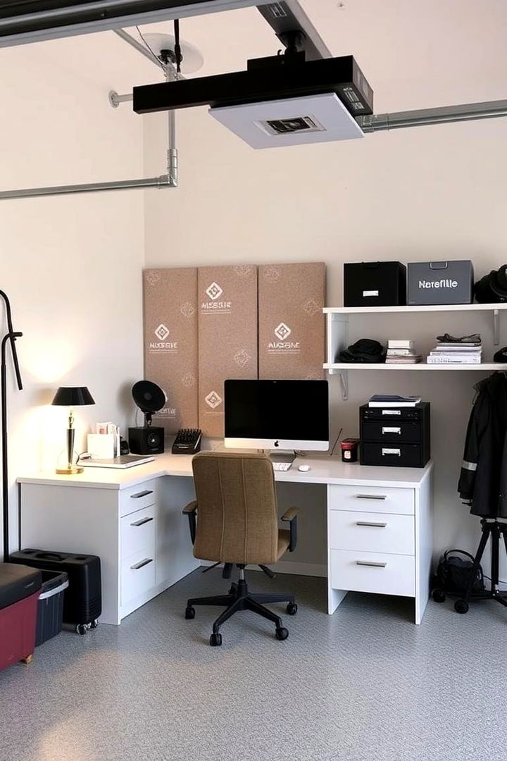 Garage Office Conversion - 22 Garage Makeover Ideas