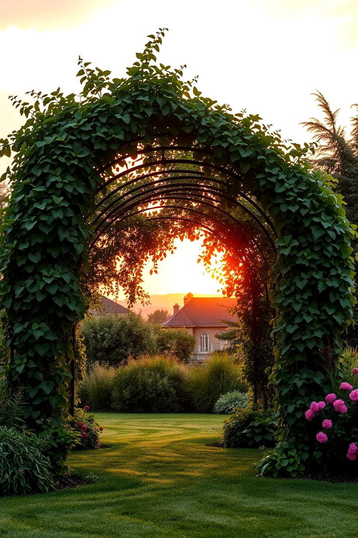 Garden Arch Trellis - 22 Trellis Ideas