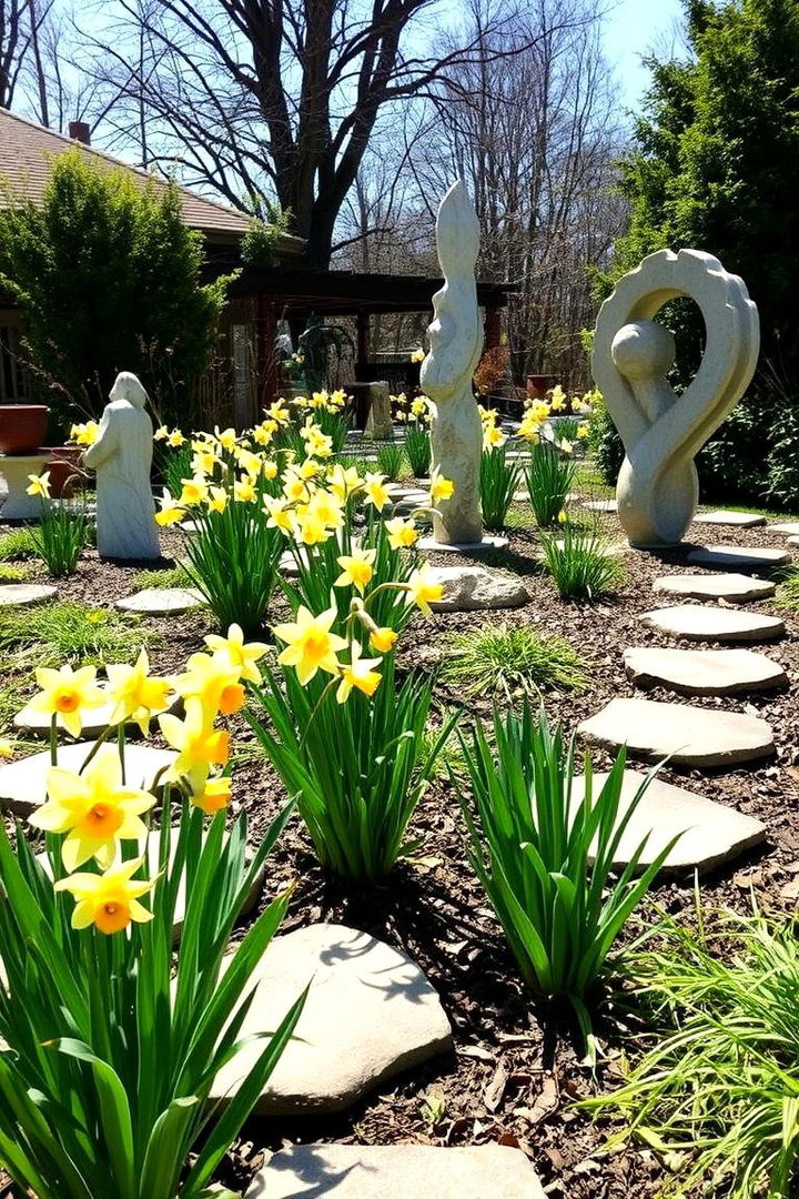 Garden Artistry with Daffodils - 22 Daffodil Garden Ideas