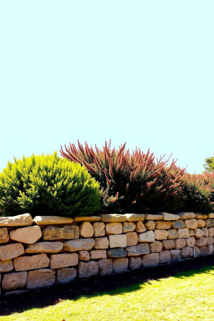 Garden Boundary Enhancements - 22 Stone Wall Ideas