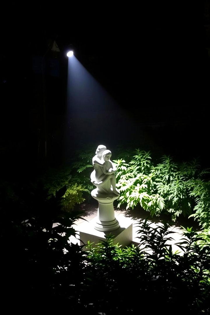 Garden Feature Spotlights - 22 Landscape Lighting Ideas